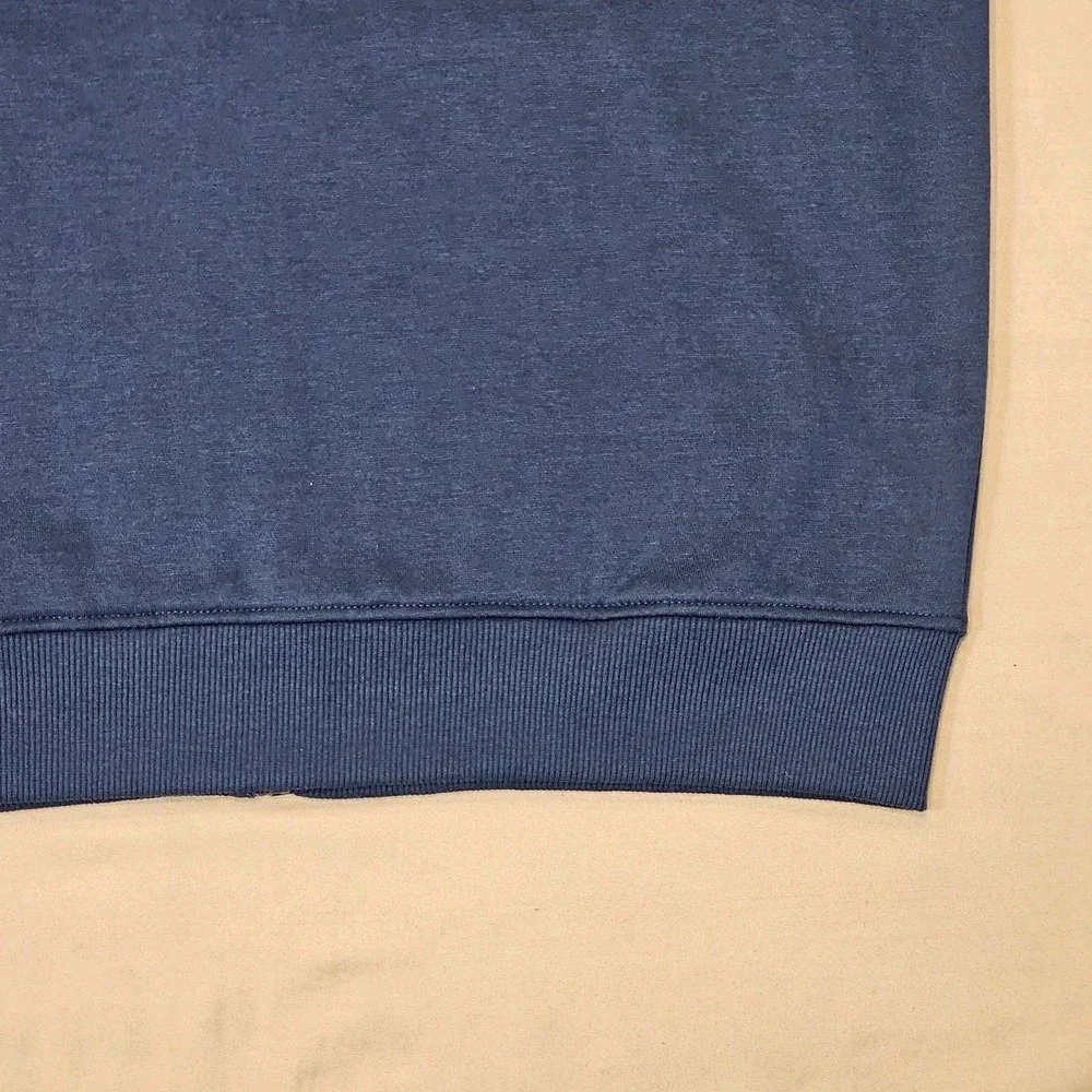 NWT RVCA Hoodie Mens Blue The Balance of Opposites Rays‎ Cotton Full Zip  Medium